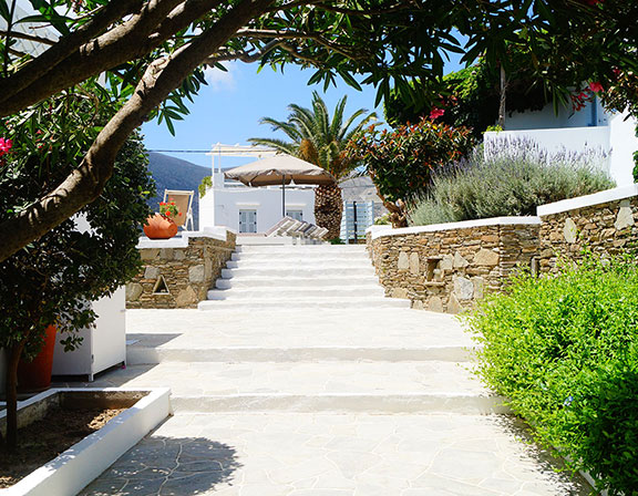 Outdoor areas at Petali Village Hotel